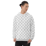 Rogue Labs Monogram Squared Grey Unisex Hoodie