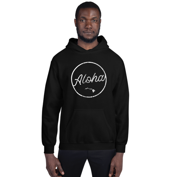 Aloha Tribe Script Logo Unisex Hoodie