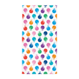 Alter Ego Hawaii large beach towel with a colorful Aloha themed graphic print.