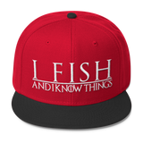I Fish and I know Things #GOT Wool Blend Snapback-C