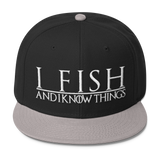I Fish and I know Things #GOT Wool Blend Snapback-C