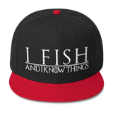 I Fish and I know Things #GOT Wool Blend Snapback-C