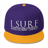 I Surf and I Know Things #GOT Wool Blend Snapback