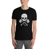 Rogue Labs Skulls N Palm Trees Mens T-Shirt