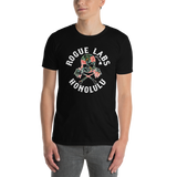 Rogue Labs Skull Palm Floral Mens T-Shirt