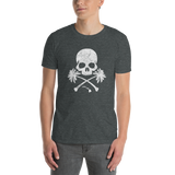 Rogue Labs Skulls N Palm Trees Mens T-Shirt