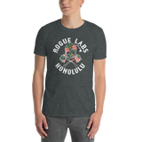 Rogue Labs Skull Palm Floral Mens T-Shirt