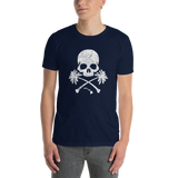Rogue Labs Skulls N Palm Trees Mens T-Shirt