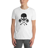 Rogue Labs Skulls N Palm Trees Mens T-Shirt
