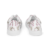 Rogue Labs The Crane Womens White Canvas Shoes