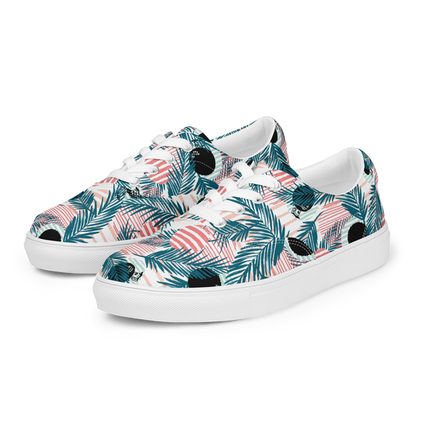 Alter Ego Tropical Palms Womens Canvas Shoes
