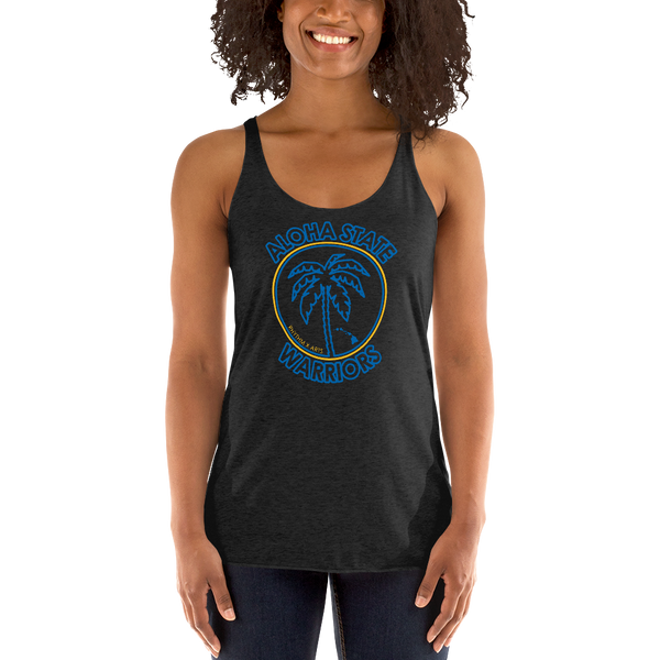 Rhythm Arts Aloha State Warriors Womens Racerback Tank