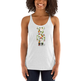Rhythm Arts Bear Brick Pineapple Women's Racerback Tank
