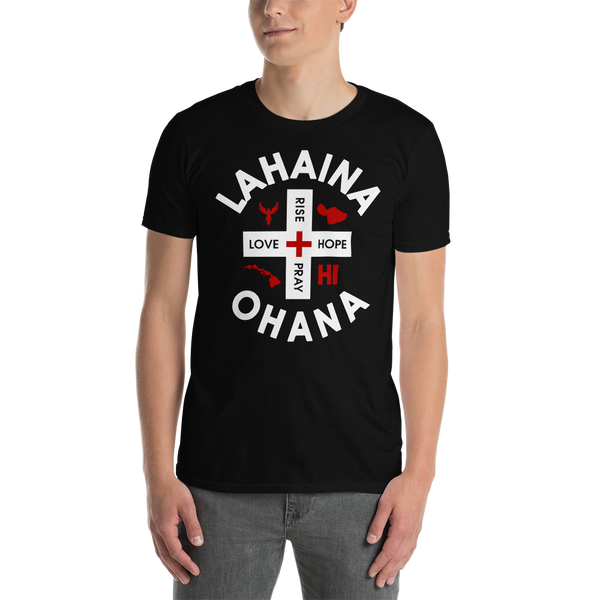 Lahaina Maui Ohana Mens Charity T-Shirt