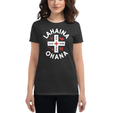 Lahaina Maui Ohana Womens Charity T-shirt