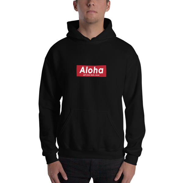 Aloha Tribe Aloha Box Logo Unisex Hoodie