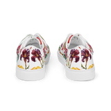 Aloha Tribe Skulls Mens White Canvas Shoes