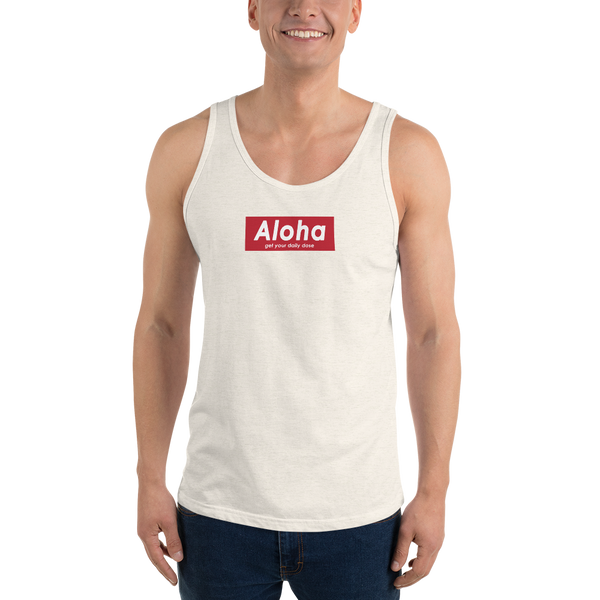 Aloha Tribe Aloha Box Logo Unisex Tank Top