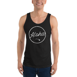 Aloha Tribe Script Logo Unisex Tank Top