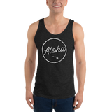 Aloha Tribe Script Logo Unisex Tank Top