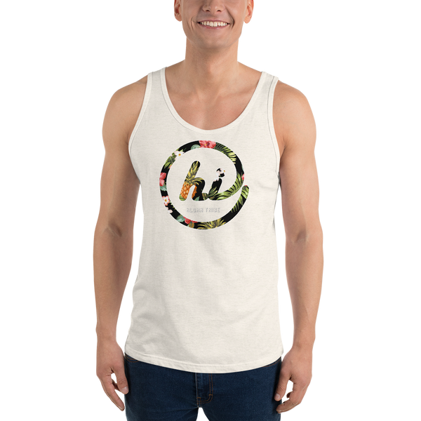 Aloha Tribe Hi Pineapple Unisex Tank Top