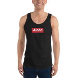 Aloha Tribe Aloha Box Logo Unisex Tank Top