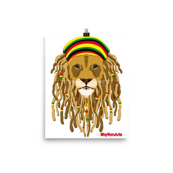 RhythmArts -ZionLion- Photo paper poster