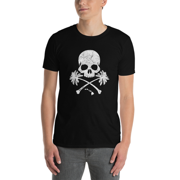 Rogue Labs Skulls N Palm Trees Mens T-Shirt