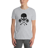 Rogue Labs Skulls N Palm Trees Mens T-Shirt