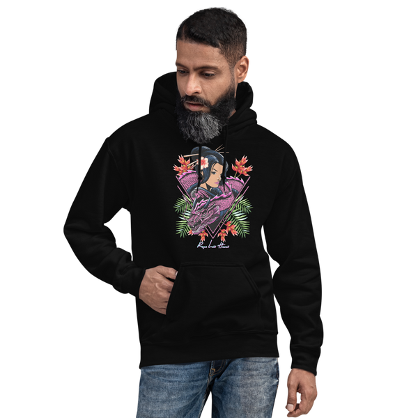 Rogue Labs Geisha Dragon Unisex Hoodie