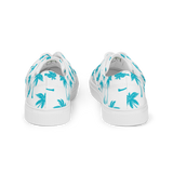 Aloha Tribe Womens Palmtree White Canvas Shoes