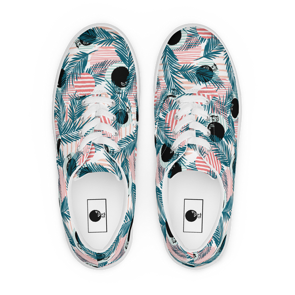 Alter Ego Tropical Palms Womens Canvas Shoes