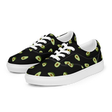 Aloha Tribe Avacado Womens Black Canvas Shoes